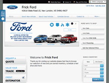 Tablet Screenshot of frickford.net